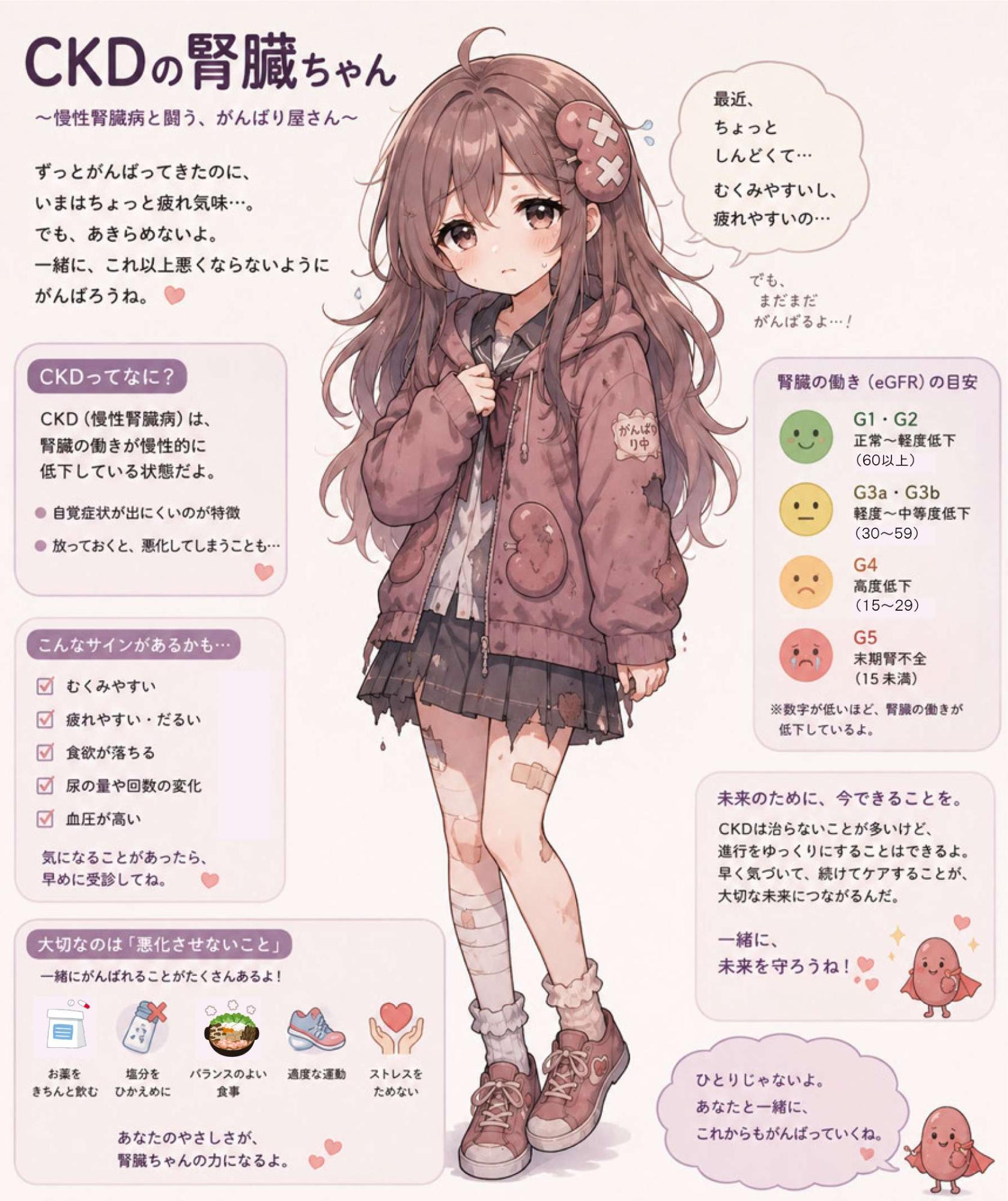 CKDの腎臓