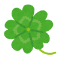 四つ葉のイラスト