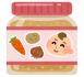 容器に入ったベビーフードのイラスト