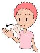 手話イラストよろしく