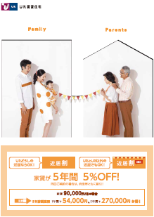 近居割チラシ(表面)