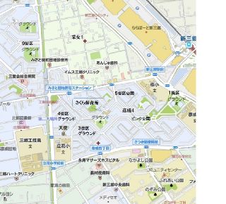 さくら保育所の周辺地図