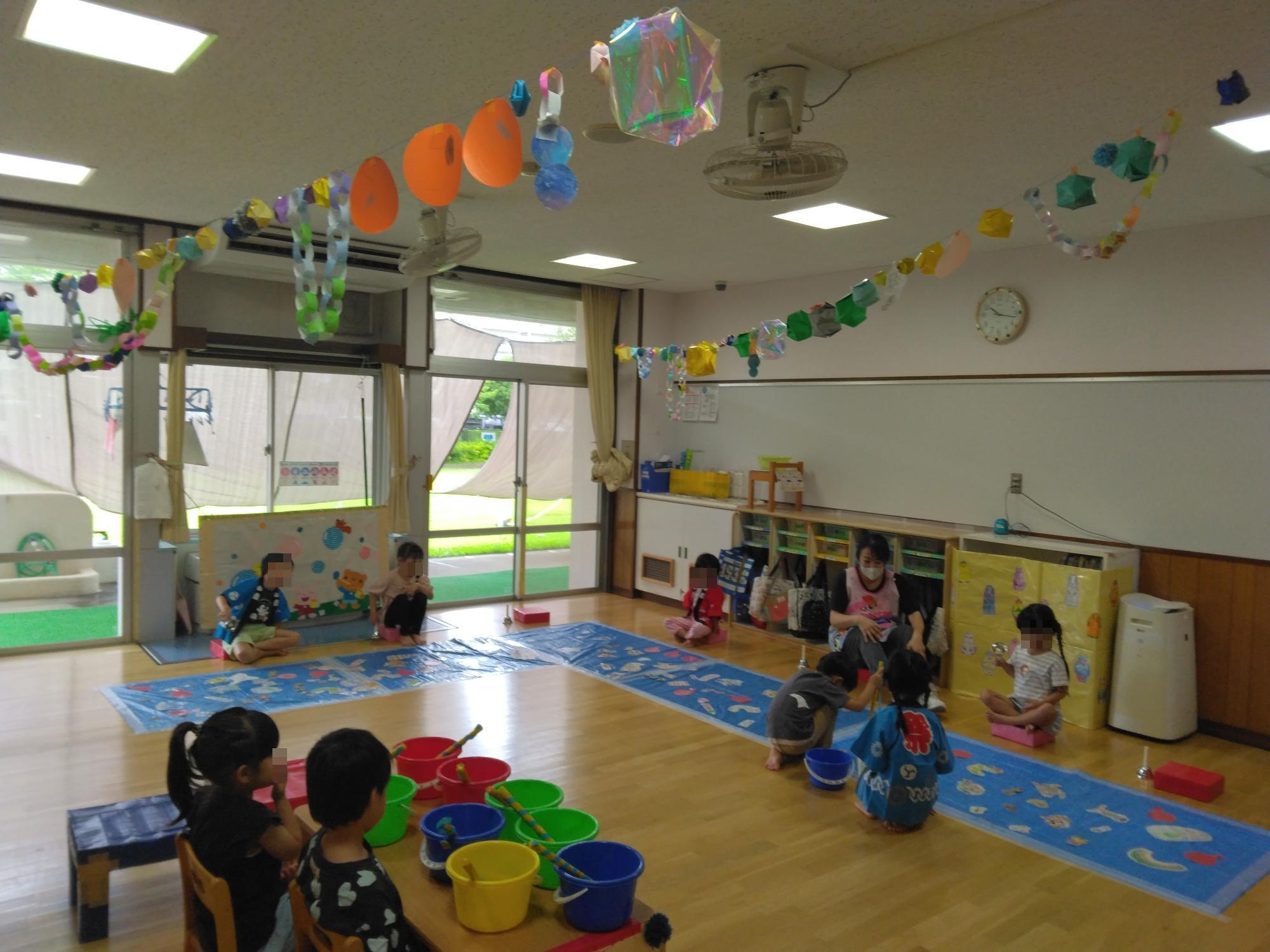 夏祭りの様子