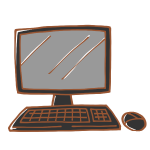 パソコンのイラスト