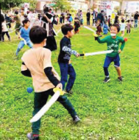 チャンバラ合戦