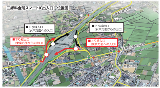 入口位置図