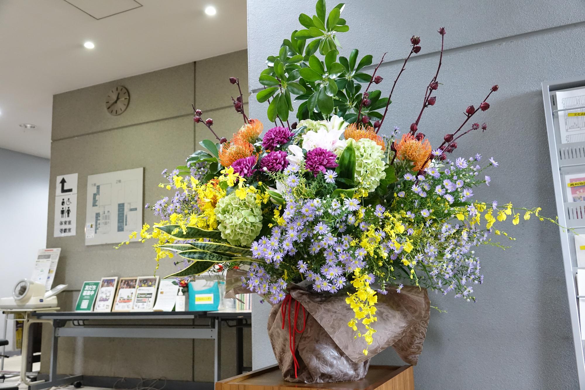 R7市民文化祭式典花