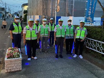 R050629三郷町会合同パトロール