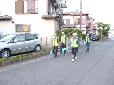 上口町会合同パト