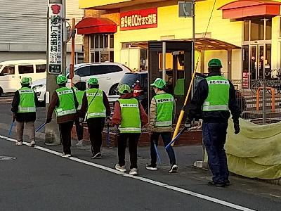 戸ヶ崎2丁目東町会合同パトロール