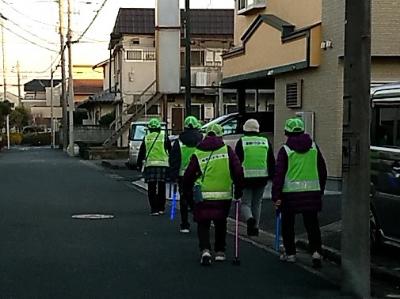 戸ヶ崎2丁目東町会パトロール