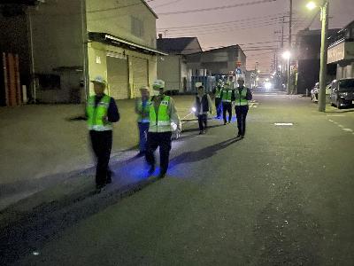 減らそう犯罪の日八木郷