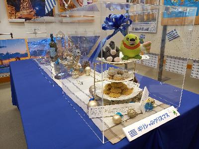 ギリシャのクリスマス展示画像