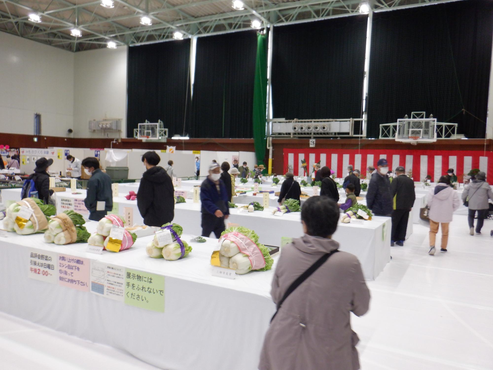 品評会の様子