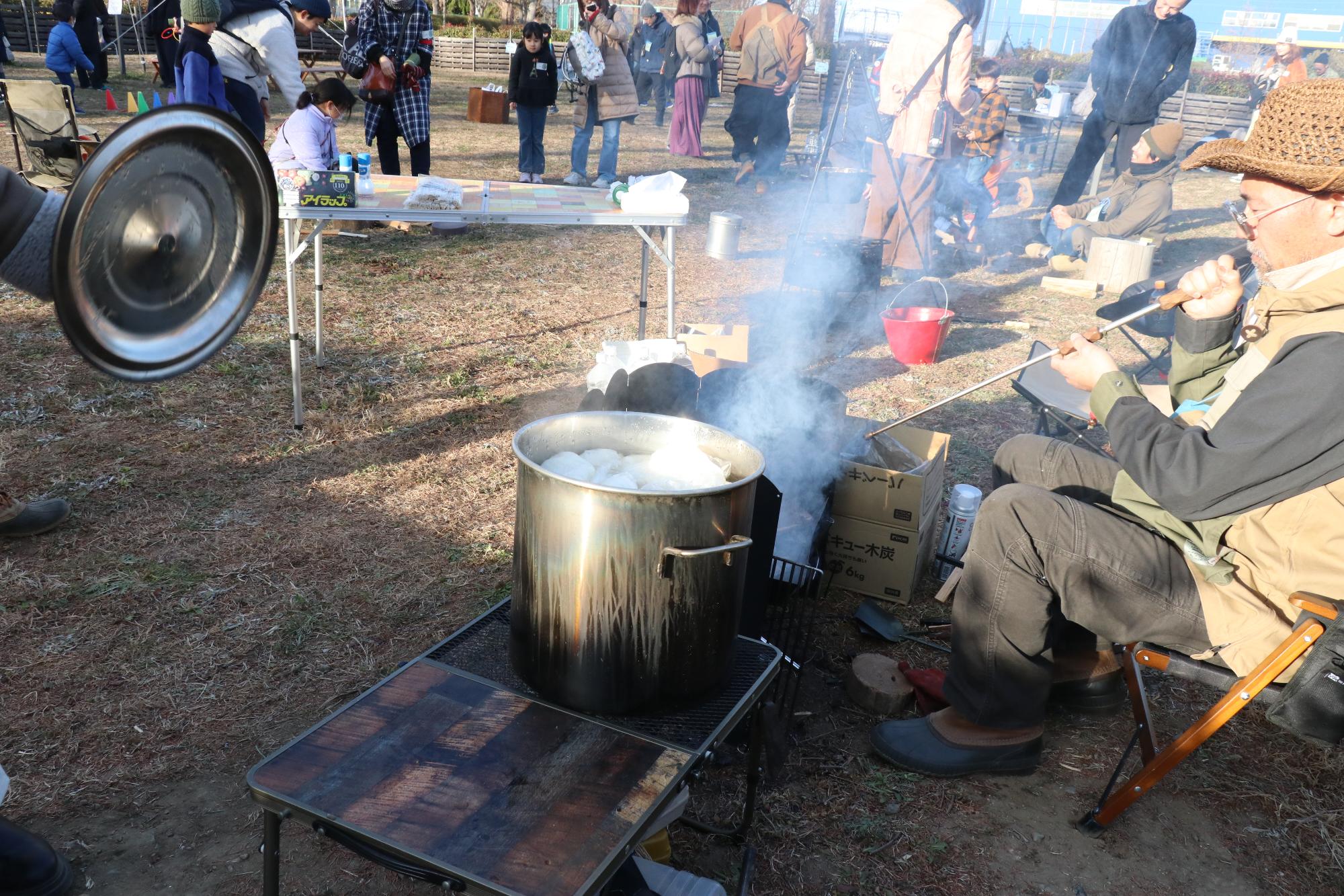 こどもの居場所づくりプレーパーク2026_災害時炊飯2