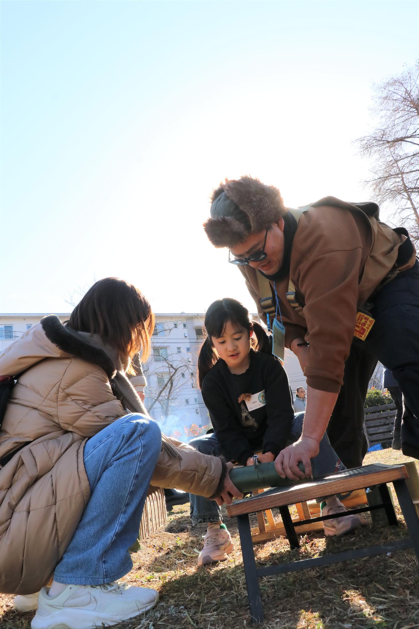 こどもの居場所づくりプレーパーク2026_竹で器づくり