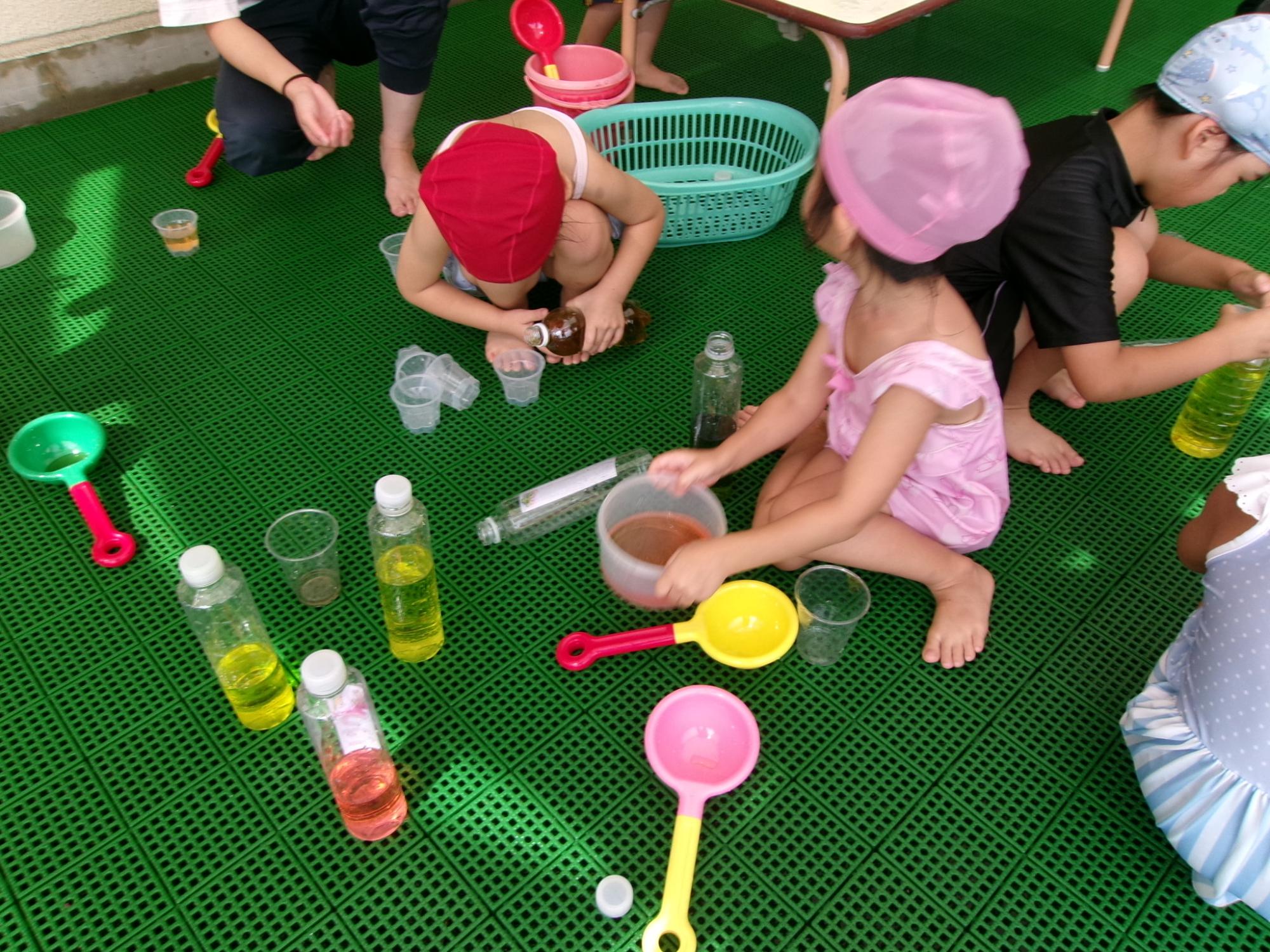 色水遊び