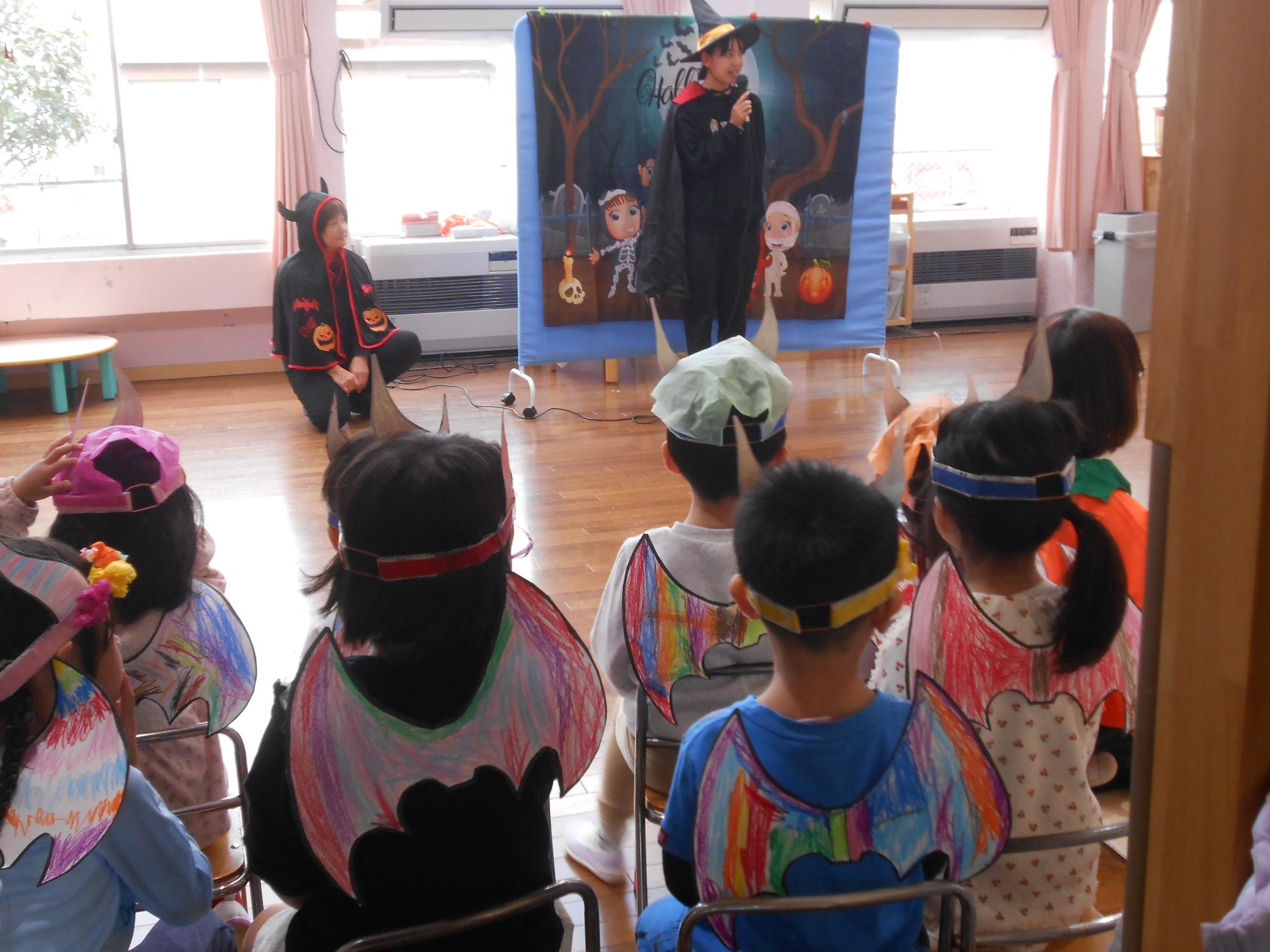 ゆきぐみ 背中のドラゴンの羽がとってもかっこいいです。