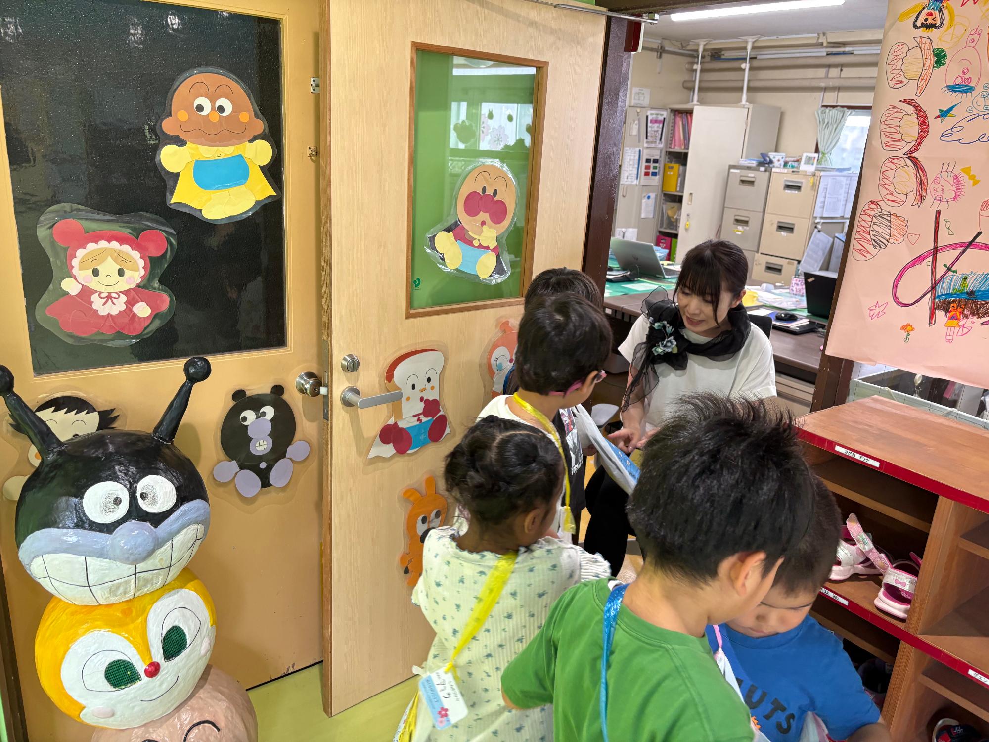 さくらまつりインフォメーションの様子
