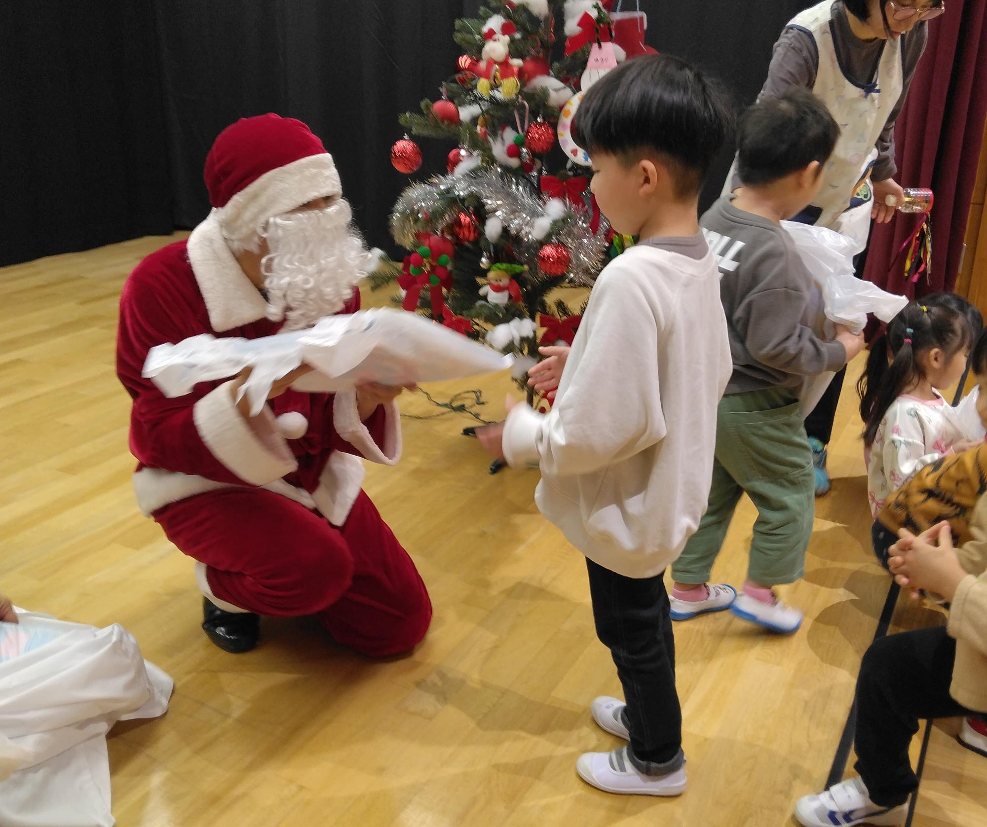 クリスマス会の様子
