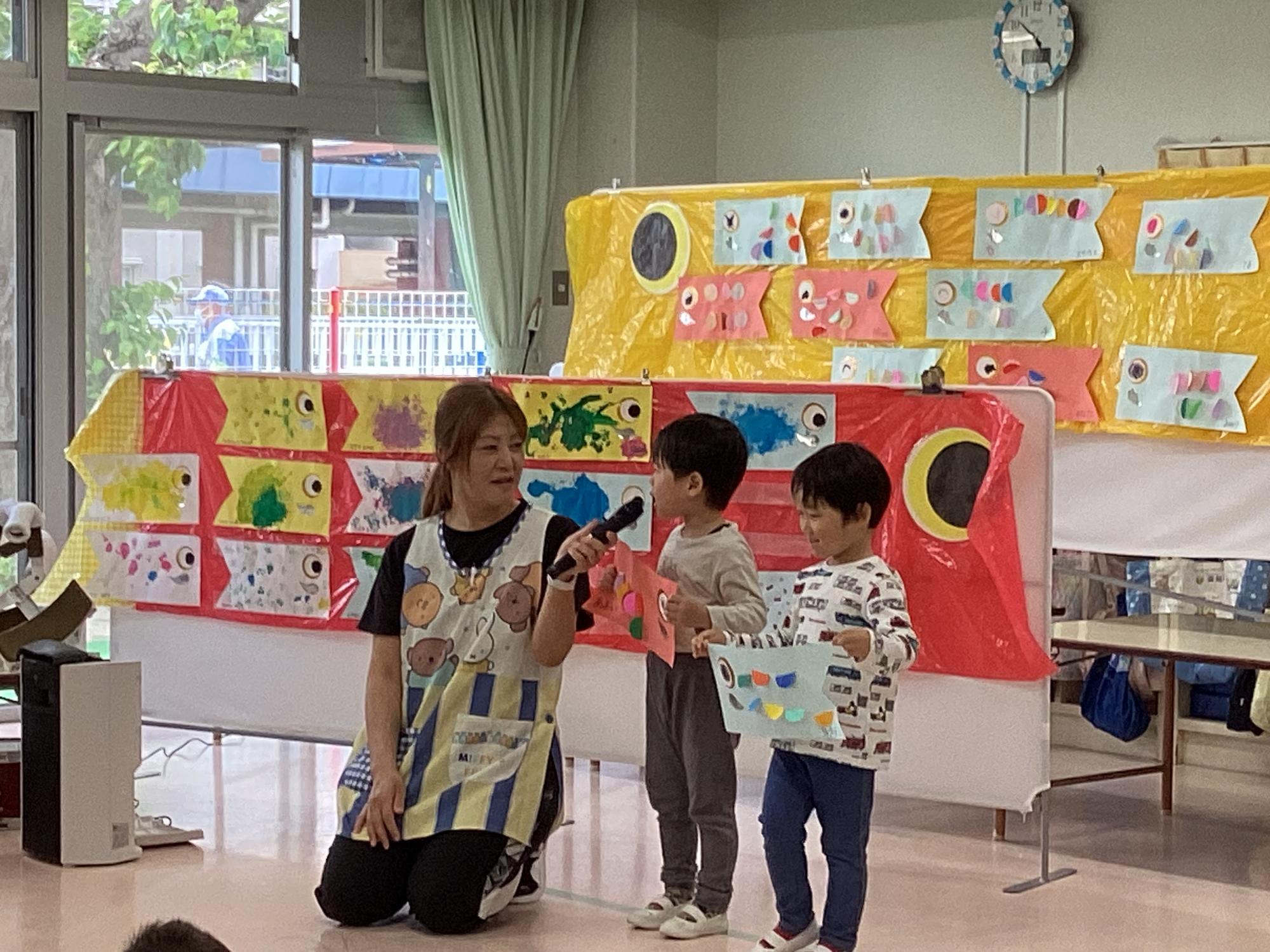 こどもの日集会 作品紹介