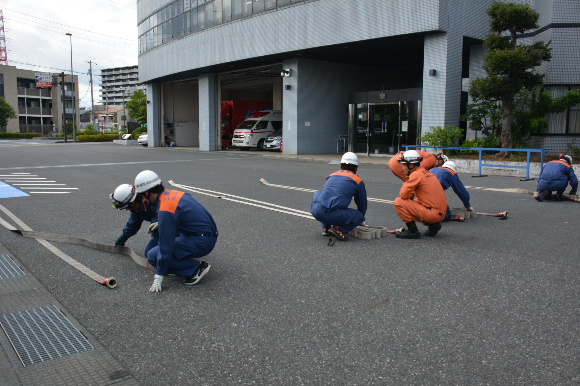 ホース延長体験
