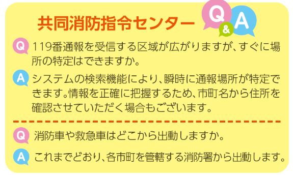 共同消防指令センターQ＆A