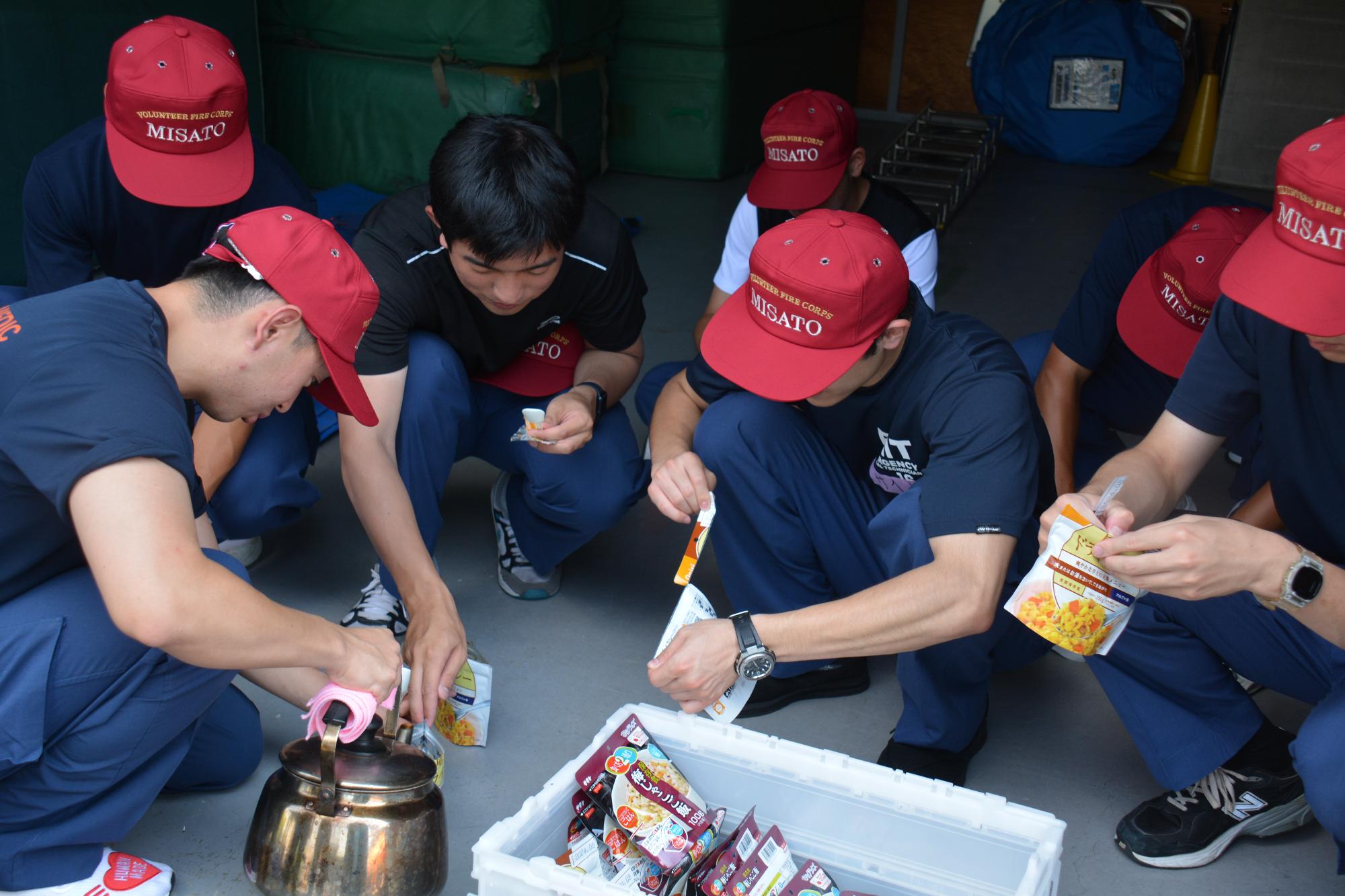 給食訓練