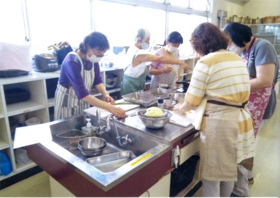 クッキング料理教室の様子2