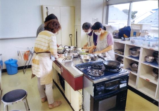 フルーツポンチ料理教室の風景