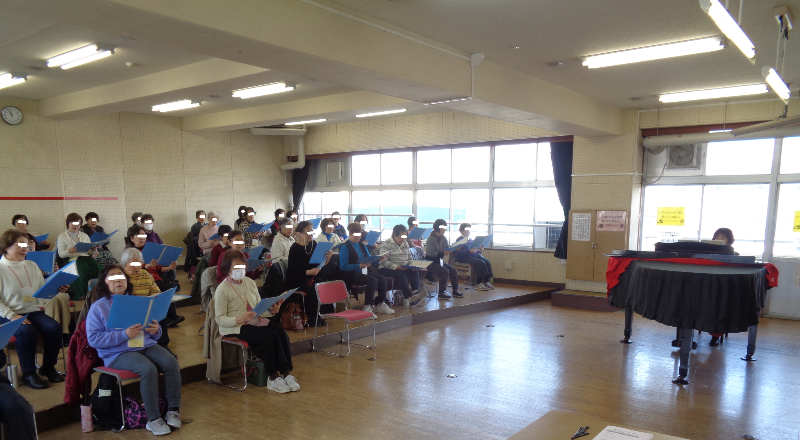 歌声ひろばの様子