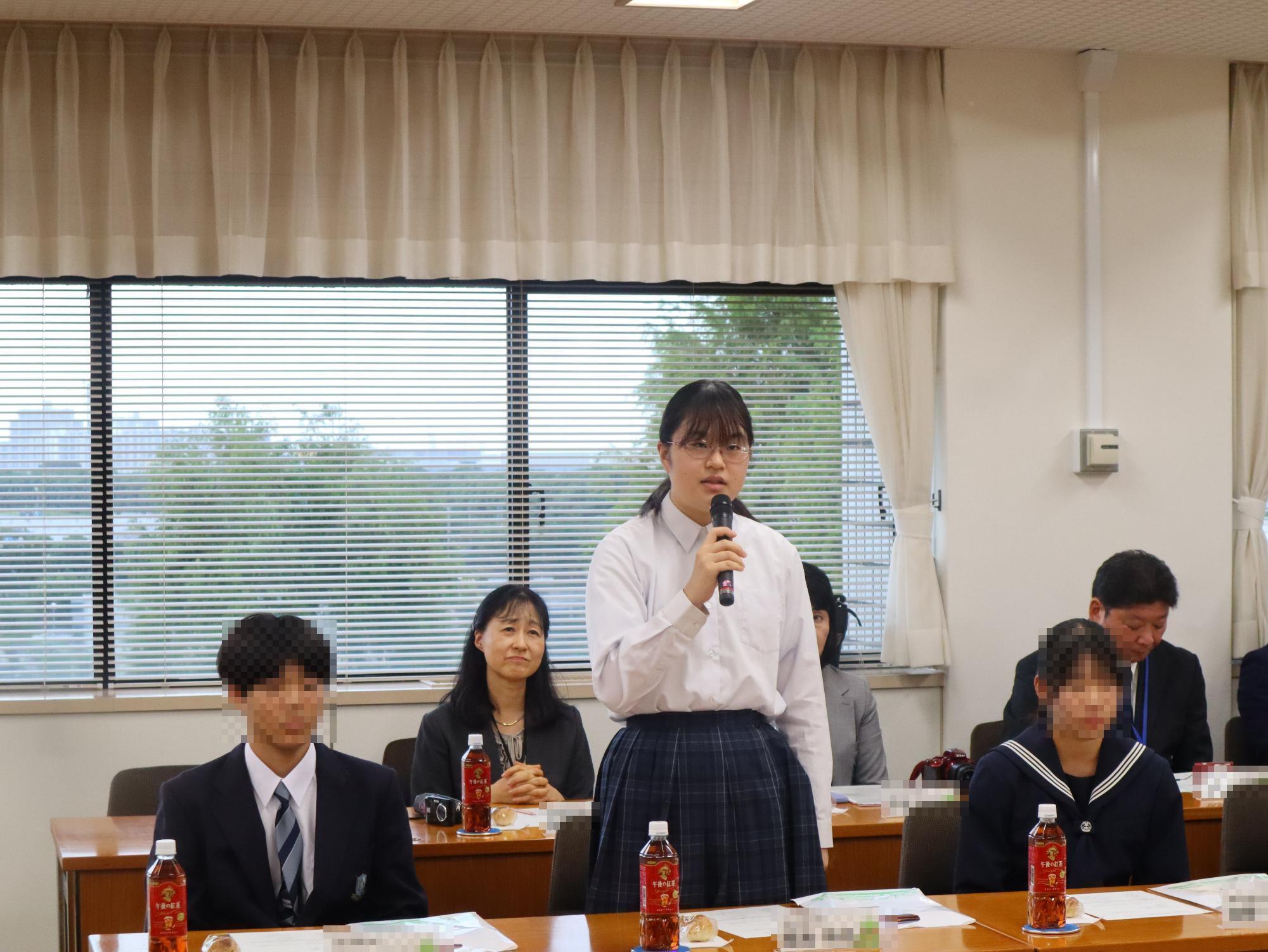 中学生報告