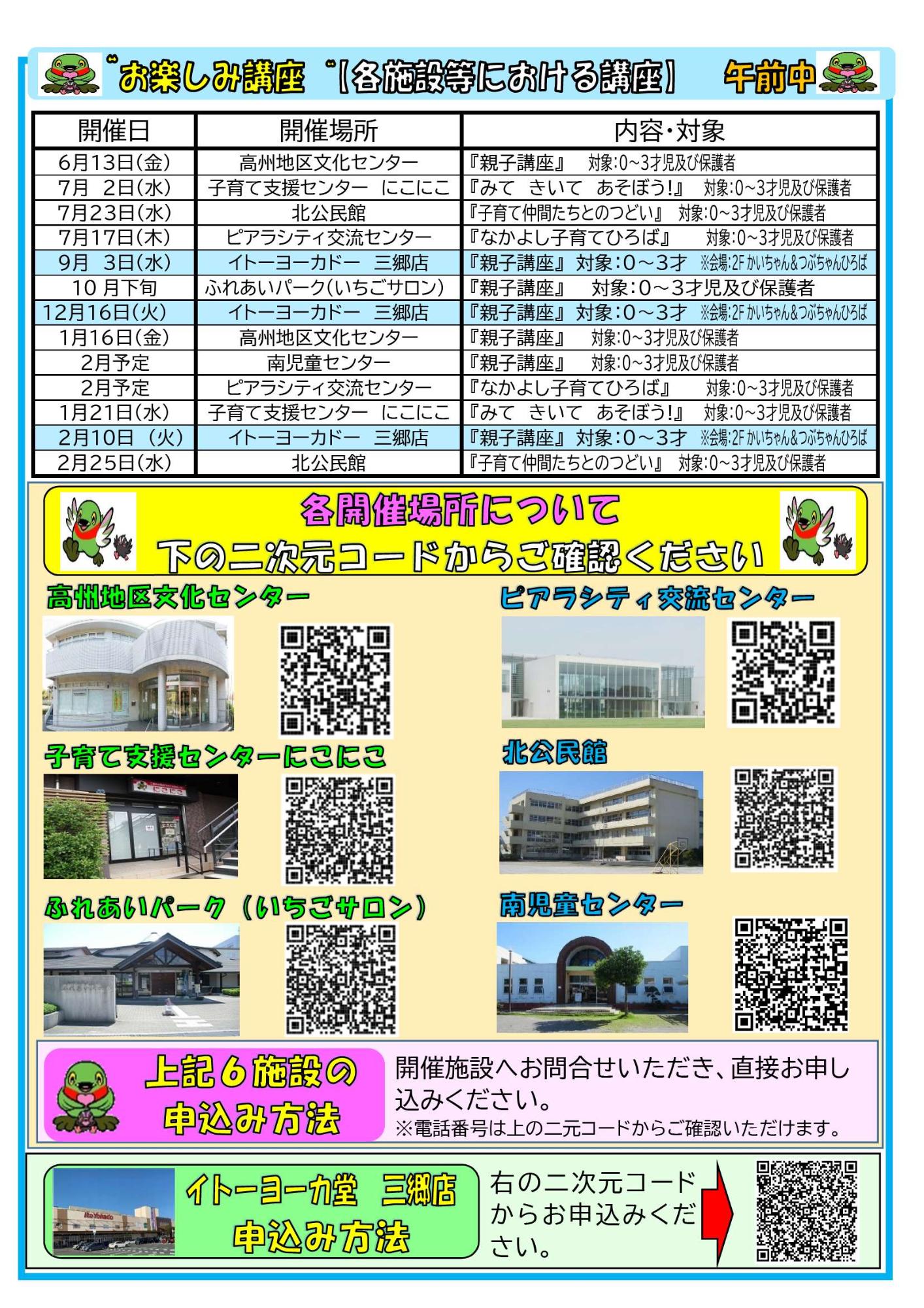 令和7年度「親の学習」年間計画2