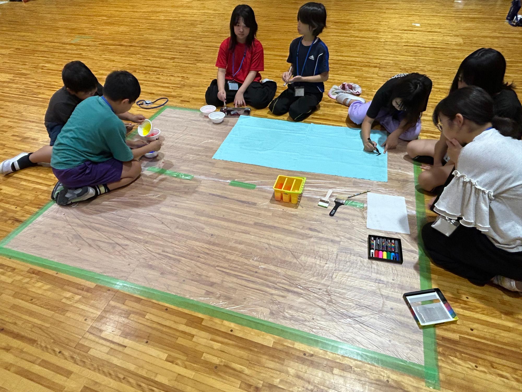 団旗作り
