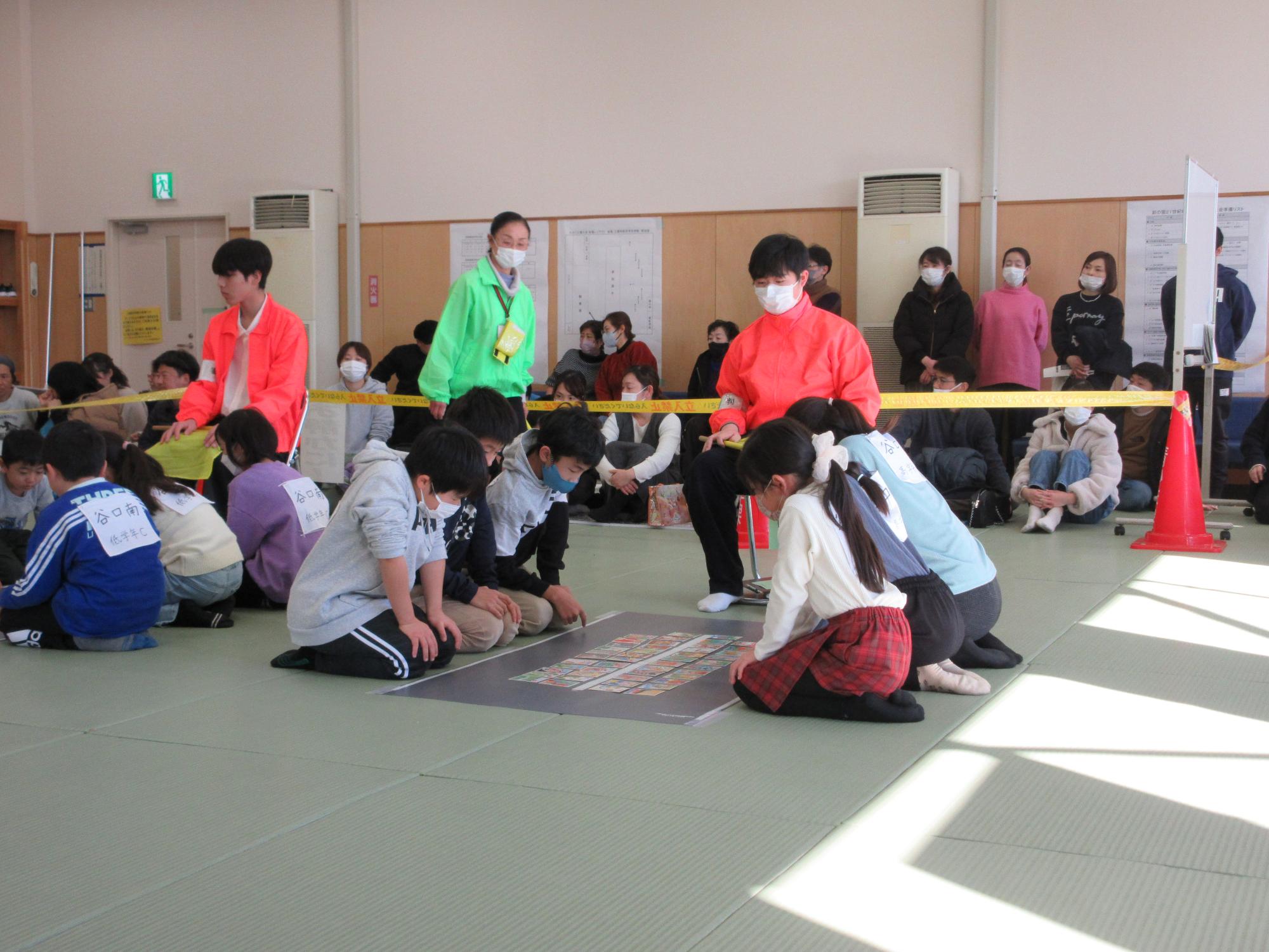 団体戦競技のようすその1