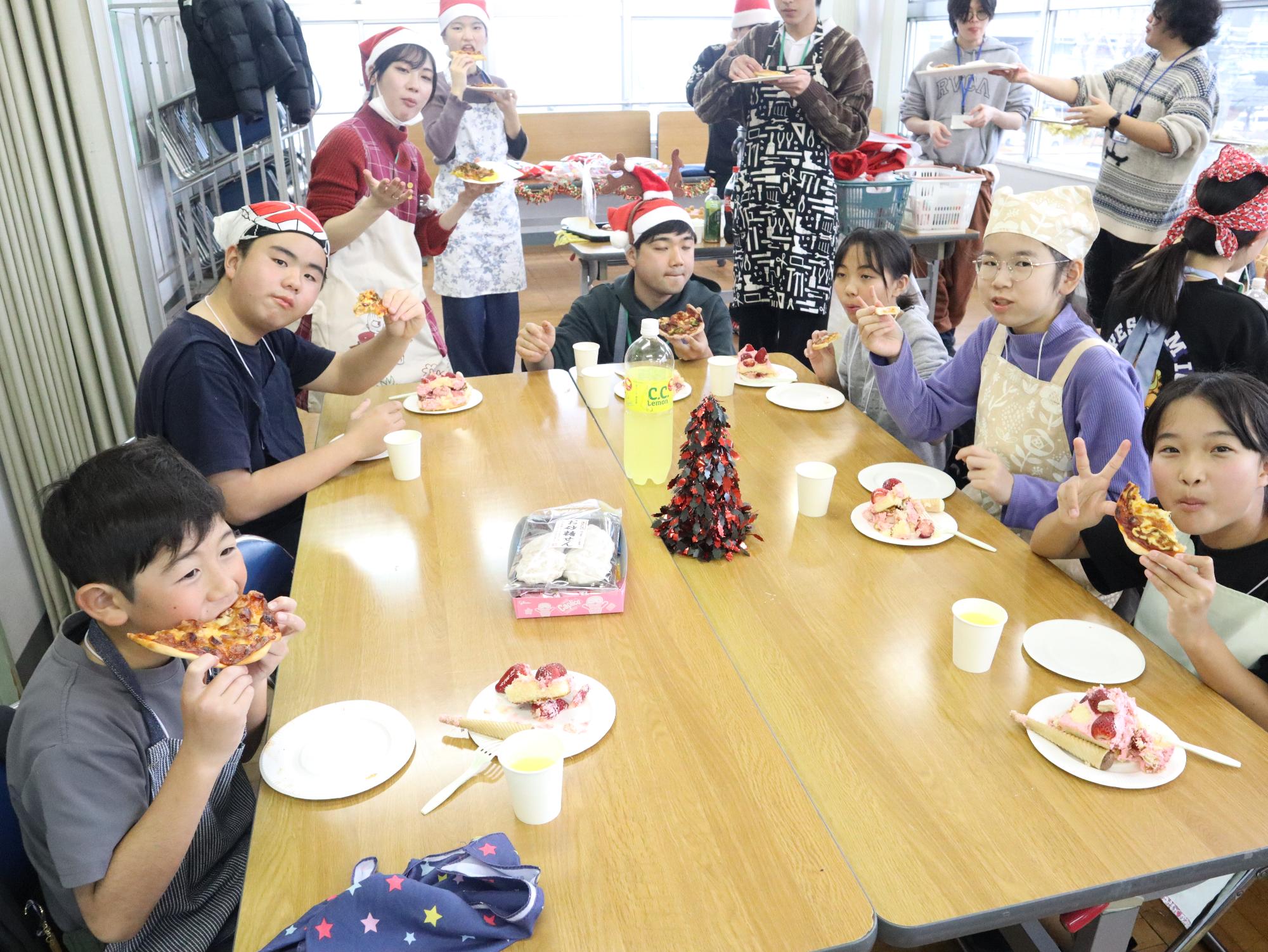 クリスマス会の様子