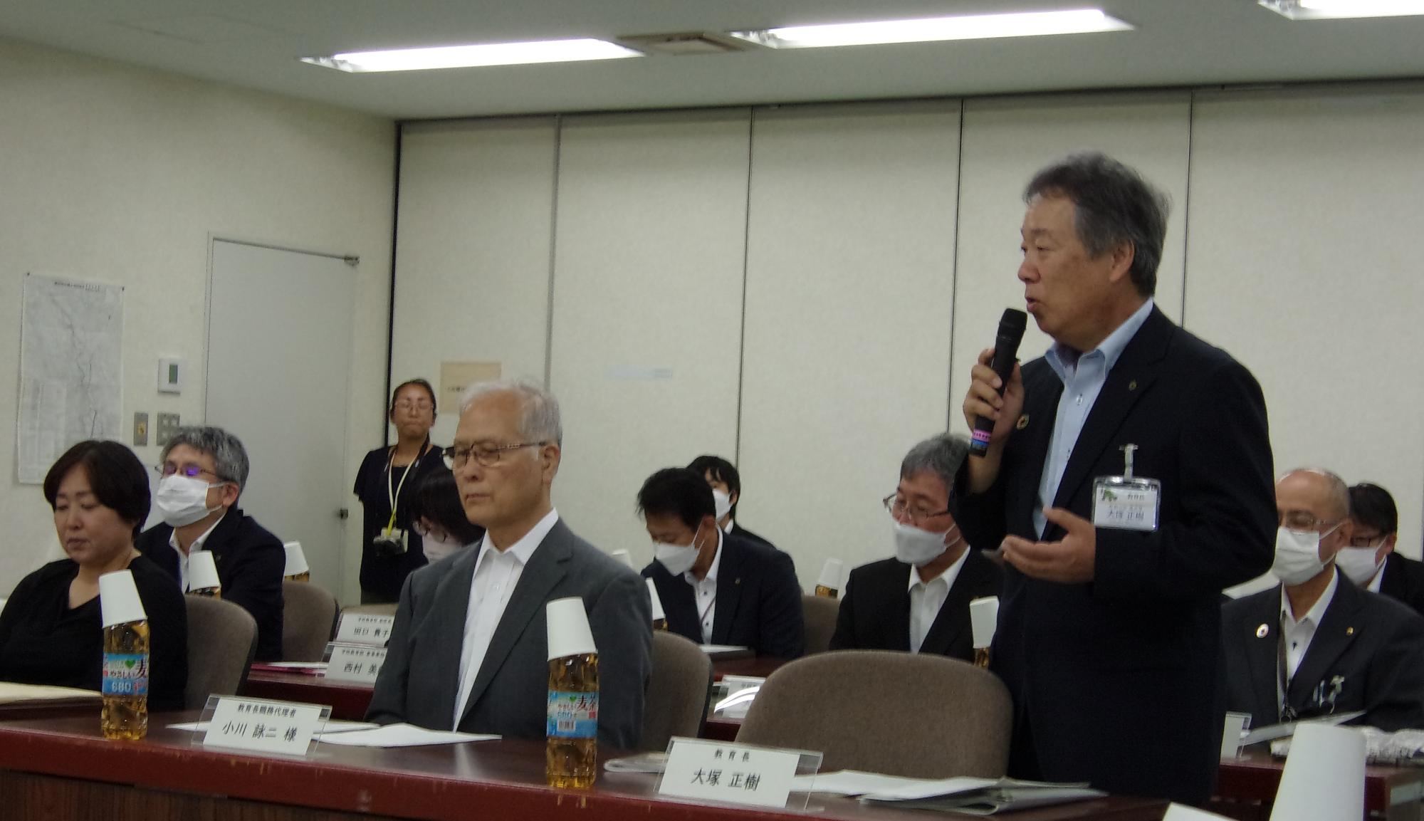 教育長激励の言葉