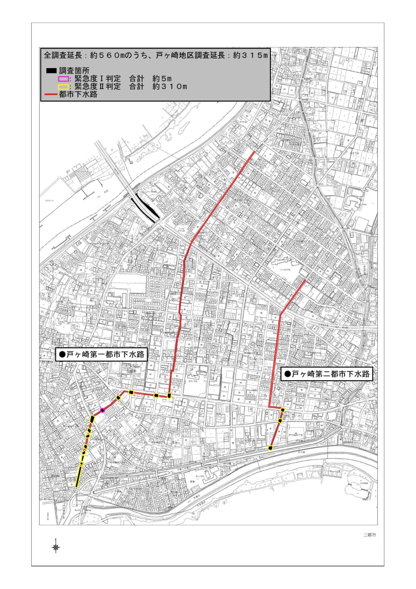 調査結果（戸ケ崎地区）