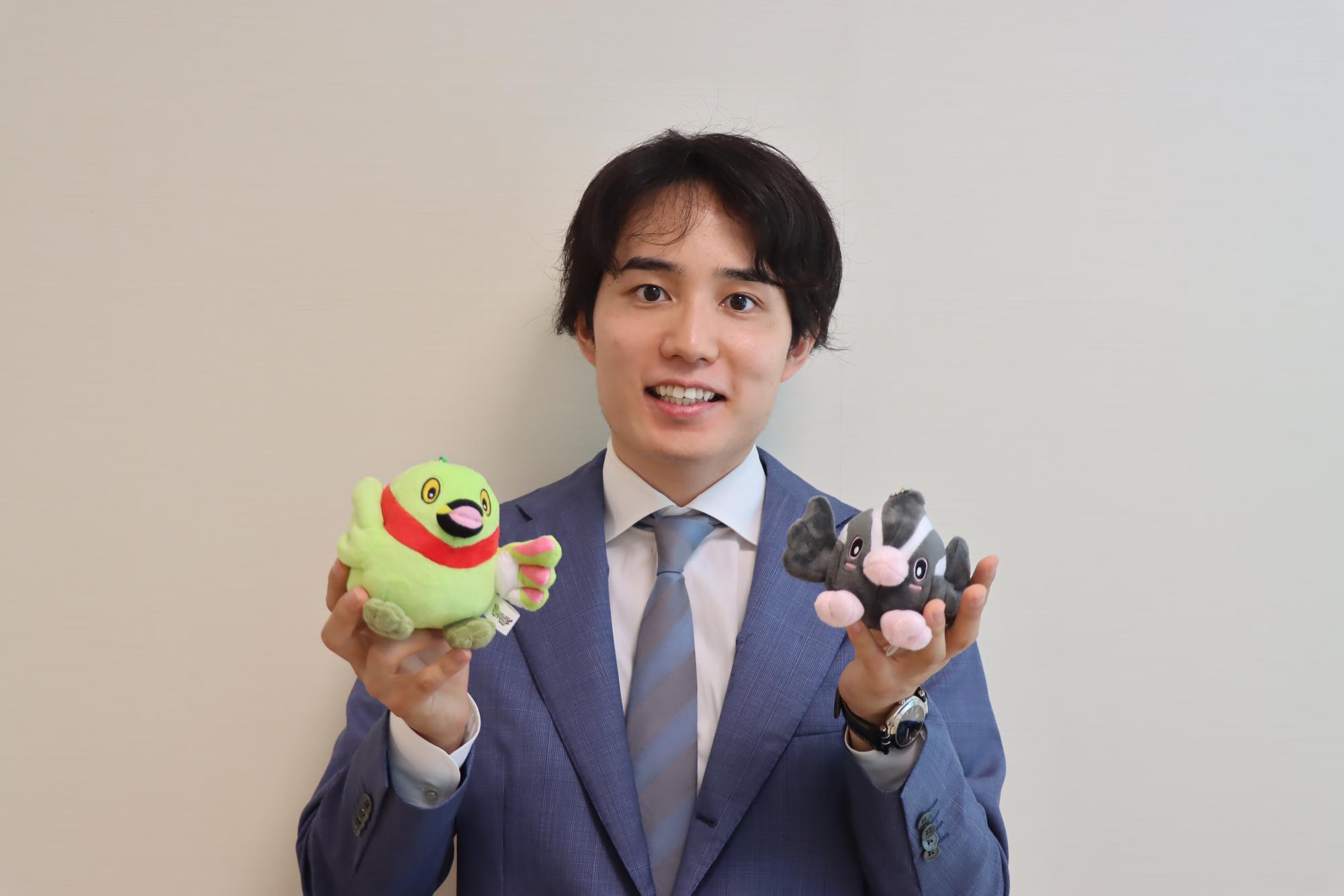 佐々木八段とかいちゃんつぶちゃん