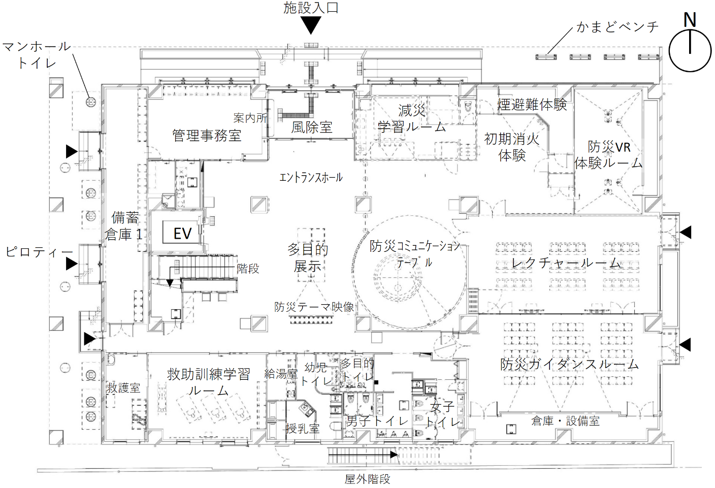 1階平面図