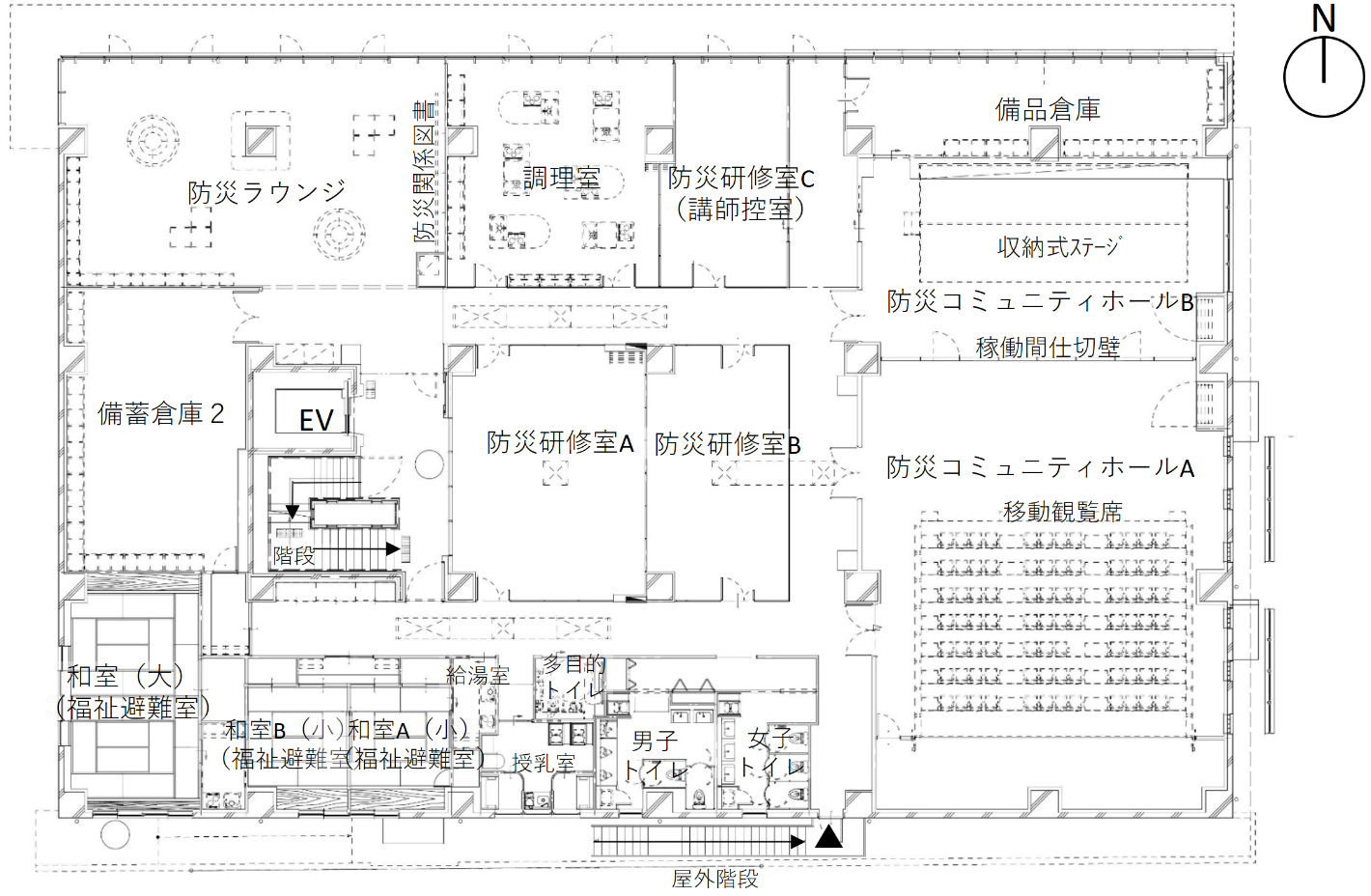 2階平面図